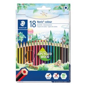 Farbstifte Noris® colour - 3 mm, Kartonetui 18 Farben
