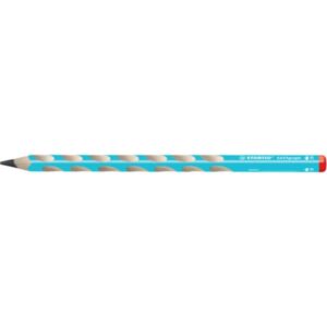 Ergonomischer Dreikant-Bleistift für Rechtshänder - EASYgraph in blau - Einzelstift - Härtegrad B