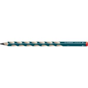 Ergonomischer Dreikant-Bleistift für Rechtshänder - EASYgraph in petrol - Einzelstift - Härtegrad B