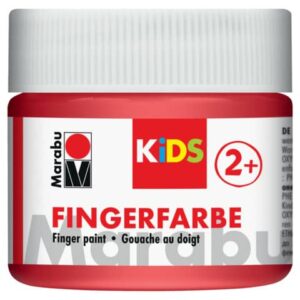 Fingerfarbe Kids - 100 ml, rot