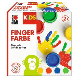 Fingerfarbe Kids - 4x 100 ml, sortiert