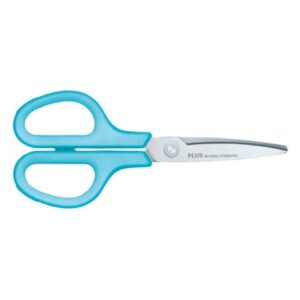 Schere Fitcut Curve Linkshänder - 17,5 cm, blau