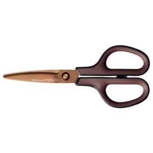 Schere Fitcut Curve - 17,5 cm, Titan, braun