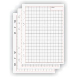 Ersatzeinlage "kariert" - A5, 50 Blatt