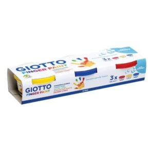 Fingerfarben - 3x 100 ml, sortiert