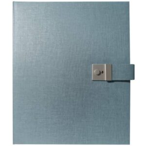 Dokumentenmappe Summertime Trend - 27,5 x 34 cm, blau/grau