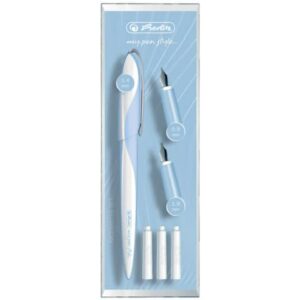Calligraphy-Set - drei Griffstücken (0,9/1,4/1,9 mm), Füllhalter, Metall