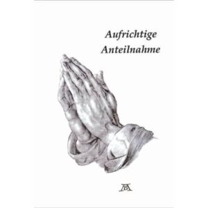 Trauerkarte - inkl. Umschlag