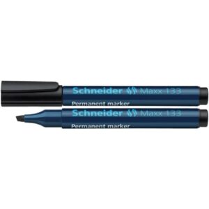 Permanentmarker Maxx 133 - Keilspitze, 1-4 mm, nachfüllbar, schwarz