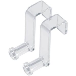 Flipchart-Haken für Meet up Boards Acryl transparent, 2 Stück