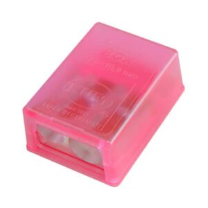 Spitzdose doppelt flach - 2in1 Box, farbig sortiert