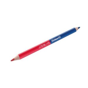 Silbentrennstift - rot/blau, dick