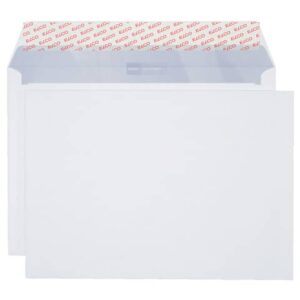 Briefumschläge - C4, ohne Fenster, haftklebend, 100 g/qm, weiß