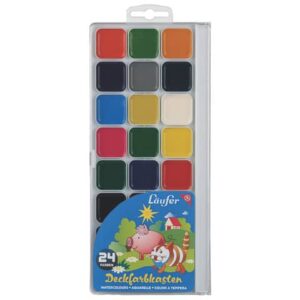 Farbkasten - 24 Farben sortiert