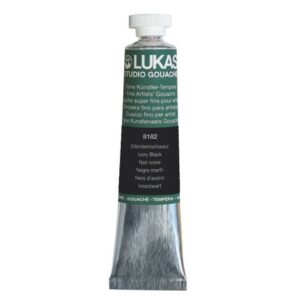 Gouachefarbe STUDIO - 20 ml, Elfenbeinschwarz