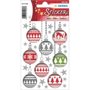 15269 Sticker DECOR Christbaumkugeln