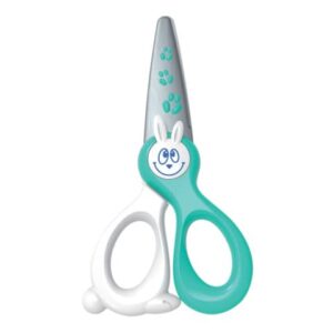 Schere KidiCut, 12 cm, glasfaserverstärkte Klinge, grün