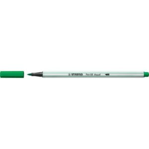 Premium-Filzstift Pinselspitze Pen 68 brush - Einzelstift - smaragdgrün