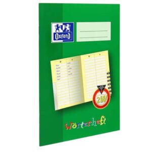 Wörterheft W.2 - A5, 28 Blatt, geheftet, mit alphabetischem Register