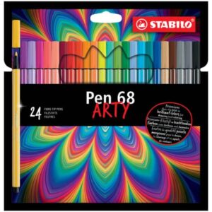 Premium-Filzstift - Pen 68 ARTY - 24er Pack, sortiert