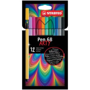 Premium-Filzstift - Pen 68 ARTY - 12er Pack, sortiert