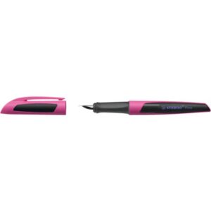 Füller - Flow SPORTY in pink/schwarz - Einzelstift - inklusive Patrone