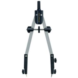 Schnellverstellzirkel abgeknickt - Ø340 mm, 170 mm, Gelenken und Zapfen, Etui