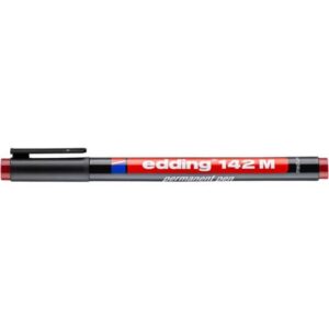 142 M - OHP-Marker, permanent, 1 mm, rot