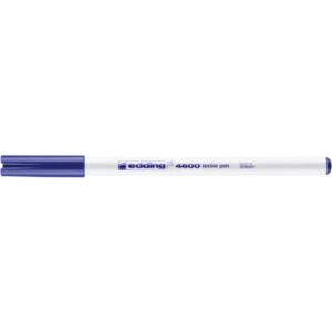 4600 Textilpen - Rundspitze, 1 mm, blau