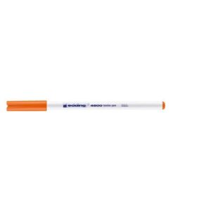4600 Textilpen - Rundspitze, 1 mm, orange