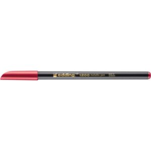 1200 Fasermaler metallic colourpen - 1 - 3 mm, metallic rot