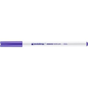 4600 Textilpen - Rundspitze, 1 mm, neon violett