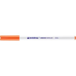 4600 Textilpen - Rundspitze, 1 mm, neon orange