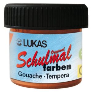 Schulmalfarbe 18 ml siena