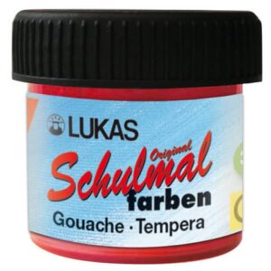 Schulmalfarbe 18 ml zitrone