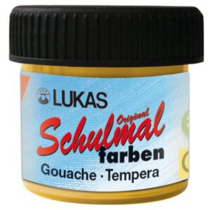 Schulmalfarbe 18 ml ocker