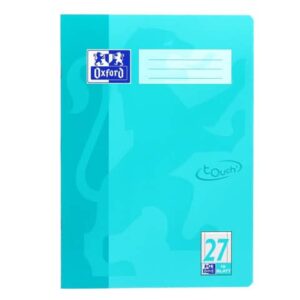Heft A4 / 16 Blatt Lineatur 27 - Touch aqua