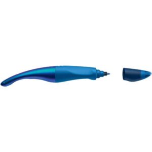 Tintenroller EASYoriginal Linkshänder - Holograph Edition blau, inkl. Patrone