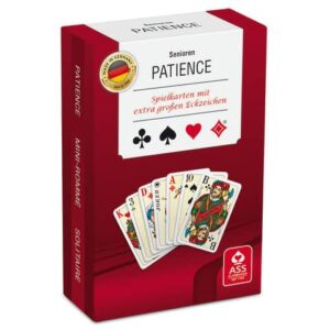 Spielkarten Seniorenpatience