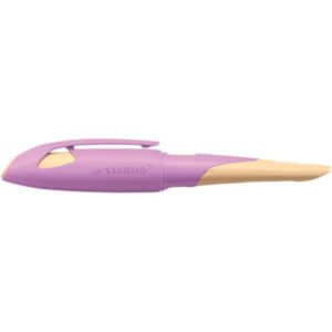 Schulfüller EASYbirdy® - Rechtshänder Feder A, Pastel Edition soft pink/apricot, inkl. Patrone