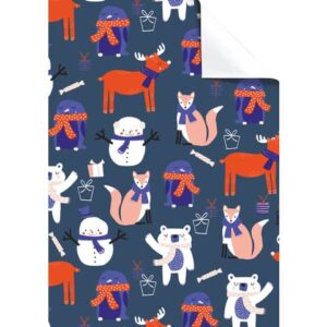 Weihnachts-Geschenkpapier Boby, 50x70cm