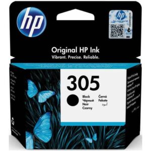 Original HP Druckkopfpatrone schwarz (3YM61AE,3YM61AE#ABE,3YM61AE#BA3,3YM61AE#UUQ,3YM61AE#UUS,305,305BK,305BLACK,NO305,NO305BK,NO305BLACK)