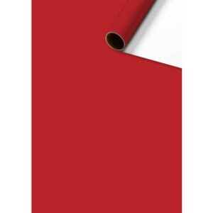 Geschenkpapierrolle - 70 cm x 5 m, dunkelrot