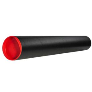 Versandhülse - Ø 80 x 885 mm, schwarz
