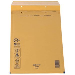 Luftpolstertaschen Nr. 7, 230x340 mm, braun, 10 Stück