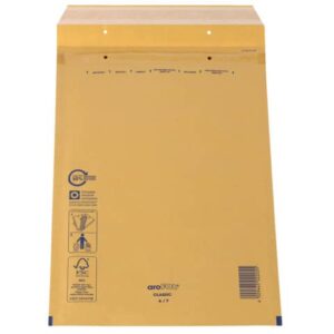 Luftpolstertaschen Nr. 6, 220x340 mm, braun, 10 Stück