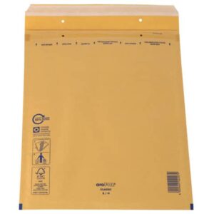 Luftpolstertaschen Nr. 8, 270x360 mm, braun, 10 Stück