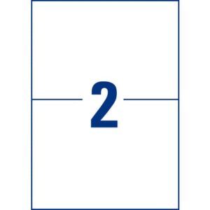 L4717-20 Folienetiketten - 210 x 148 mm, weiß, 40 Etiketten, permanent, wetterfest