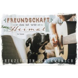 Gruß-/Glückwunschkarte - inkl. Umschlag