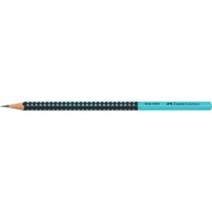 Bleistift Grip 2001 HB Two Tone, schwarz/türkis